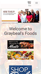 Mobile Screenshot of graybealsfoods.com